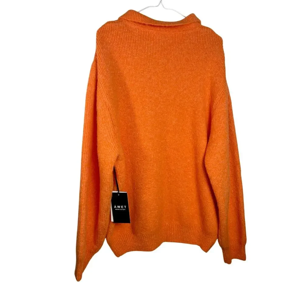 NWT - AWET New York, Gogo Polo Sweater, Sz L ($329 MSRP) - Picture 5 of 7